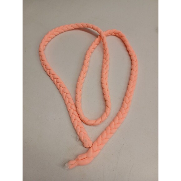 Vtg Fith Avenue Robes  Nightgown Nylon Long Flowy Gown Peach Sz S - Picture 7 of 10